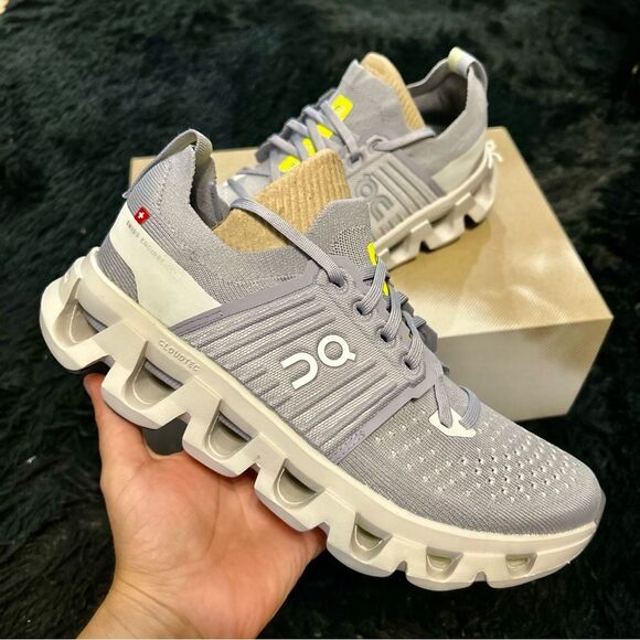 ON CLOUDSWIFT Lilac Wolf running athletic training lace up shoes sneakers new - Picture 6 of 6